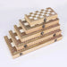 Portable 3‑in‑1 Travel Chess, Checkers & Backgammon Set – Foldable 24 x 24 cm