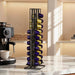 60-Capsule Metal Coffee Pod Rack — Floor-Standing Nespresso Storage (Black)