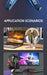 RGB Headset Stand with Sound‑Activated Lights and USB Dock