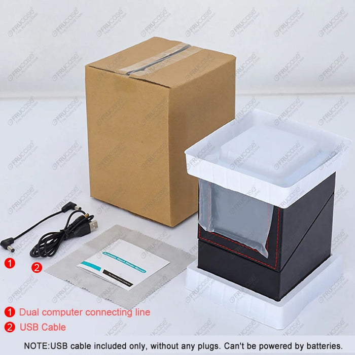PU Watch Winder for Automatic Watches with USB Charging