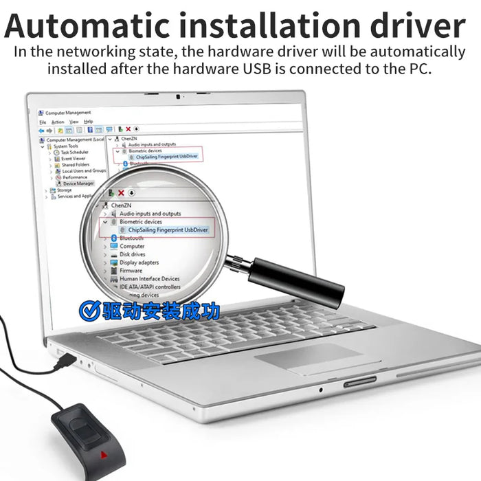 USB Fingerprint Reader — Windows Hello Biometric Login (Windows 10/11)