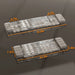 Transparent Expandable Bath Tray – Adjustable Tub Shelf, Anti‑Slip, Easy to Clean