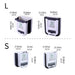 Collapsible Hanging Kitchen Bin — Cabinet Door & Wall Mounted, 7L/10L