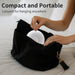 Portable White Noise Machine for Babies — 15 Soothing Sounds & Smart Night Light, USB Rechargeable