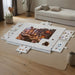 Tilting Puzzle Board with 6 Drawers – 2-in-1 Lid Stand, Felt Surface for 1000+ Piece Puzzles