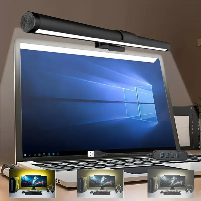 CCT USB Monitor Light Bar — Eye‑Care Screen Lamp for Desk & Study (30cm CCT or 44cm CCT‑RGB)