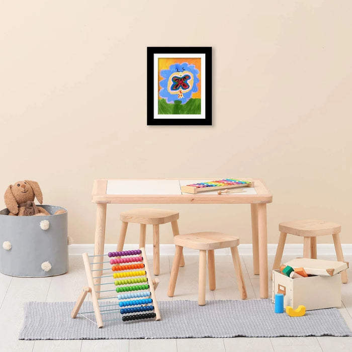 A3 & A4 Magnetic Kids Art Frame — Front-Open, Changeable Display for Posters & Photos