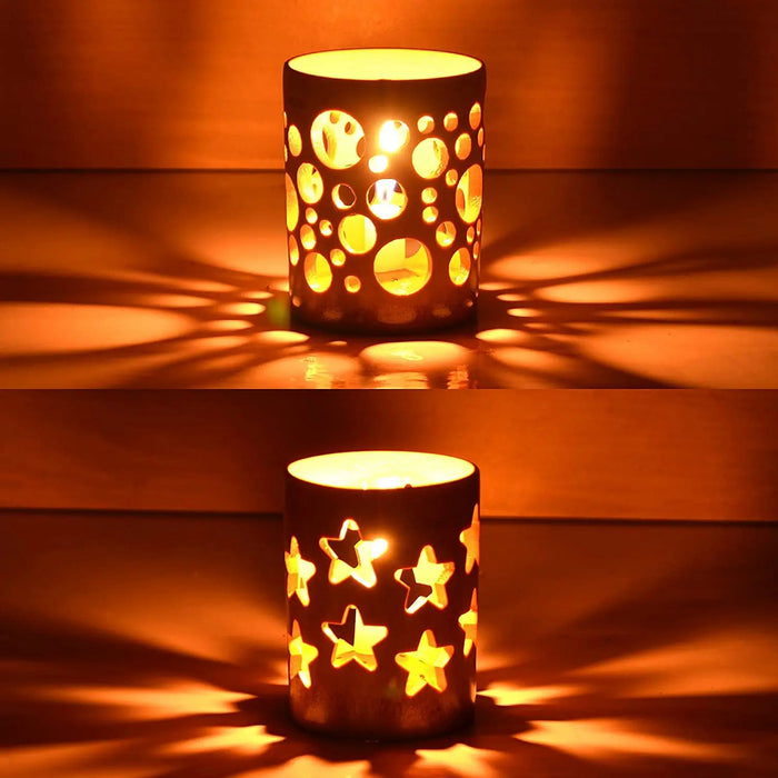 Bamboo Toothbrush Holder Cup – Ventilated Drainage Toothbrush Drainer, Biodegradable 10cm