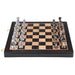 Large Wooden Chess Set — 45cm (17.7") Board, Electroplated Acrylic King 9cm (3.54")