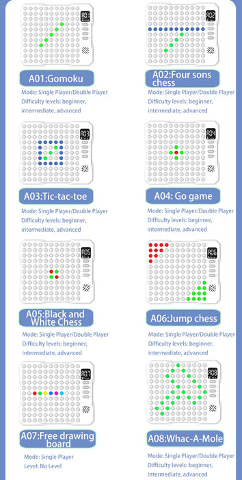 14‑in‑1 Smart Game Board — Electronic Chess, Backgammon, Go & More