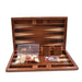Handmade Luxury Wooden Backgammon Set – Portable Family Travel Game (11–19in)