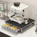 Metal Coffee Capsule Drawer Rack – 36-Capsule Desktop Storage Shelf
