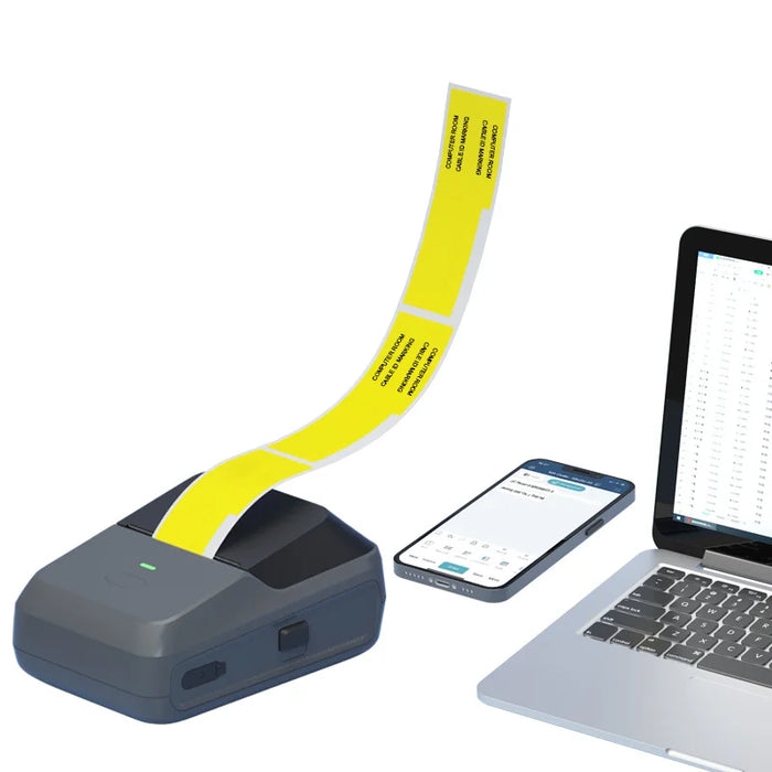Portable Thermal Sticker Printer P2 — Wireless Bluetooth Label Maker (Inkless)