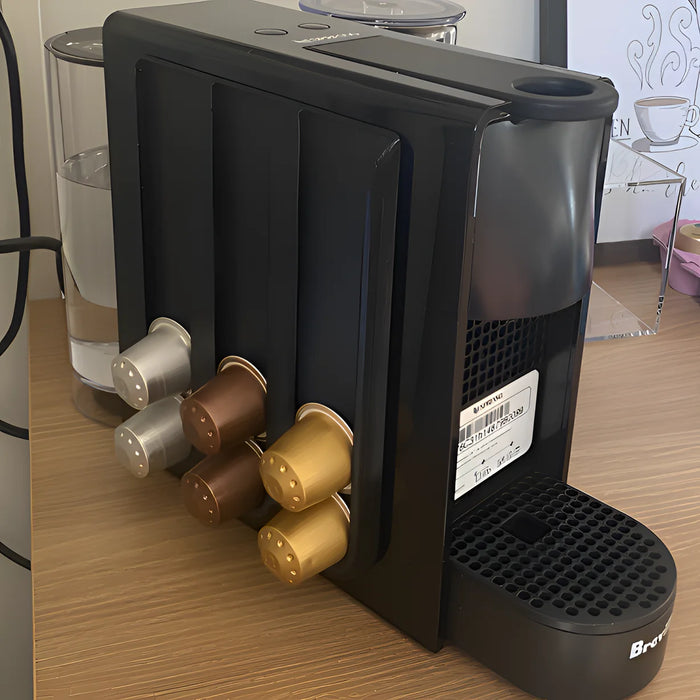Punch-free Coffee Capsule Wall Rack — Fits Nespresso-compatible Capsules, Space-saving