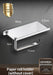 Stainless Steel Wall-Mounted Paper Towel & Toilet Roll Holder