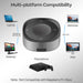 USB Conference Microphone JV801 — Wired Condenser, Touch Control, Omnidirectional, Plug & Play
