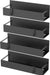 Magnetic Fridge Shelf Spice Rack – Black, Space‑Saving Kitchen Organiser