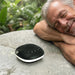 White Noise Machine — 20 Soothing Sounds, Night Light Timer, USB-C Rechargeable, Portable with Lanyard