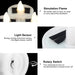 Solar Tea Light LED Candles – Rechargeable, Flameless, Waterproof for Garden & Home