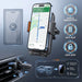 15W Car Phone Charger & Holder — Auto‑Sensing Vent Mount with One‑Touch Release