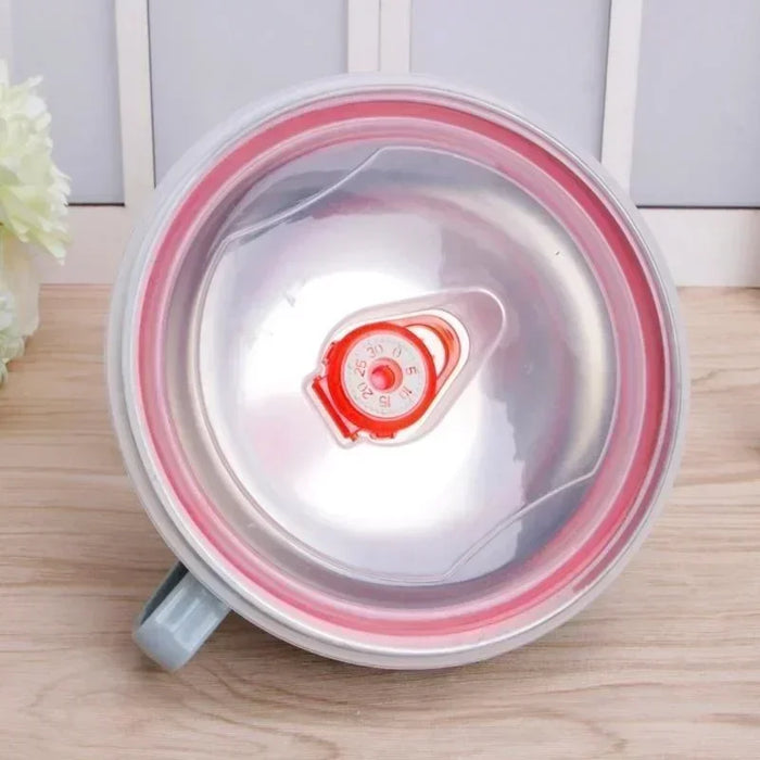 Stainless Steel Instant Noodle Bowl with Handle — 900ml, Cool‑Touch Outer (Pink/Green/Blue)