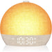 Wake-Up Sunrise Alarm Clock — 30 White-Noise Sounds, Dimmable RGB Night Light