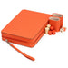 Travel Chess & Backgammon Set with Acrylic Pieces in Leather Case, 25 x 19 x 6 cm