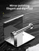 Stainless Steel Wall-Mounted Paper Towel & Toilet Roll Holder