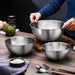 Stainless Steel Salad & Mixing Bowl (with Scale) — 5 sizes 700–3000ml