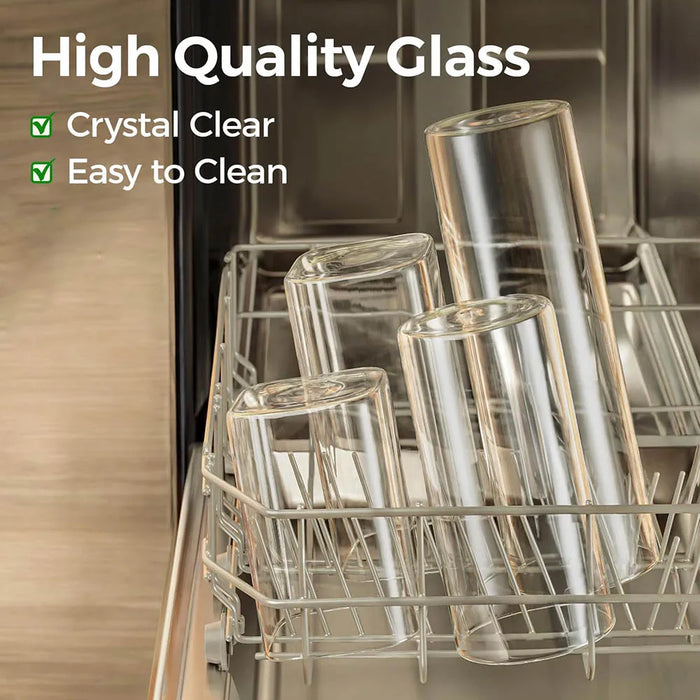 Airtight Glass Pantry Canister with Lid — Store Flour, Cereal, Sugar, Tea & Coffee
