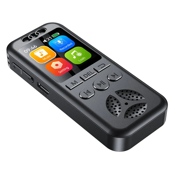 SU7 Digital Voice Recorder — 1536kbps WAV, Voice‑Activated, Up to 72 hrs