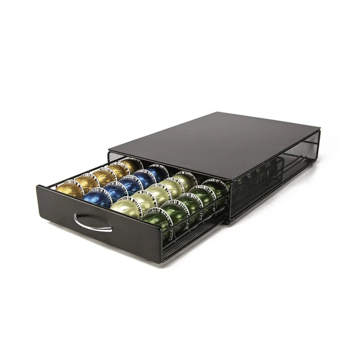 Metal Coffee Capsule Holder — Compatible with Nespresso Vertuo, Vertuoline, Dolce Gusto, Verismo & Lavazza