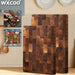 Thick Acacia Double‑Sided Checkerboard Cutting Board – Non‑slip Solid Wood