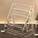 Transparent 5-Tier PC Plastic Greeting Card Display Rack