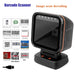 TD-X1-1100 Desktop Hands-free 1D/2D Barcode Scanner — Flat, High-speed Reader