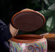 Purple Clay Ceramic Tea Caddy – 18 x 10 cm Sealed Coffee & Candy Canister