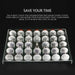 Acrylic Coffee Pod Tray — Holds 34 Nespresso Original Capsules