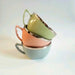 Stainless Steel Instant Noodle Bowl with Handle — 900ml, Cool‑Touch Outer (Pink/Green/Blue)