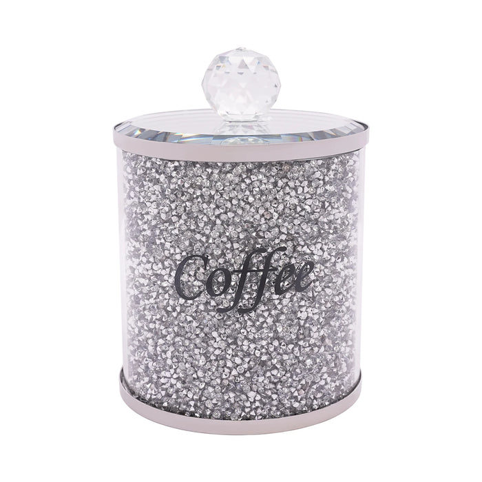 3-Piece Glass Canister Set with Stainless Steel Lids — Airtight Food Storage (10 x 14cm)