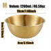 3pc Stainless Steel Mixing Bowls — Oven & Dishwasher Safe with Measurement Marks