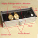 Aluminium-Frame Watch Storage Box — 6 / 12 / 24 Slot Display Case