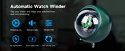 USB Motorised Watch Winder Box for Automatic Watches