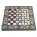 Luxury Knight 3-in-1 Wooden Foldable Game Board — Chess, Checkers & Backgammon