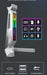 RGB Headset Stand with Sound‑Activated Lights and USB Dock