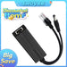 PoE Splitter 48V to 12V/5V IEEE 802.3af Power over Ethernet Adapter (Plug & Play)