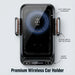15W Car Phone Charger & Holder — Auto‑Sensing Vent Mount with One‑Touch Release