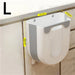 Folding Wall-Mounted Kitchen Bin — Small & Large, Plastic, Grey/Purple/Blue