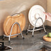 Stainless Steel Kitchen Rack — Lid, Cutting Board & Knife Organiser