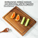 Wooden Double‑Sided Cutting Board — Rectangle, M & L — Charcuterie, Pizza & Bread Serving Board