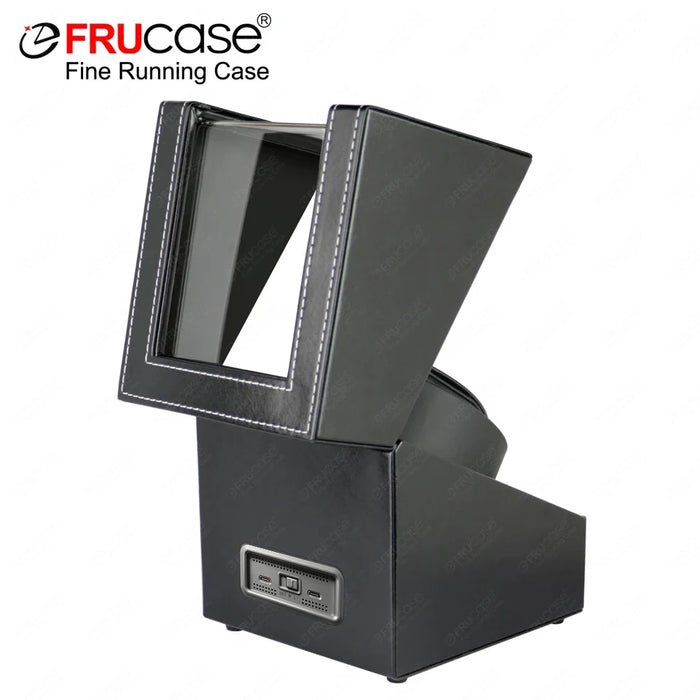 PU Watch Winder for Automatic Watches with USB Charging